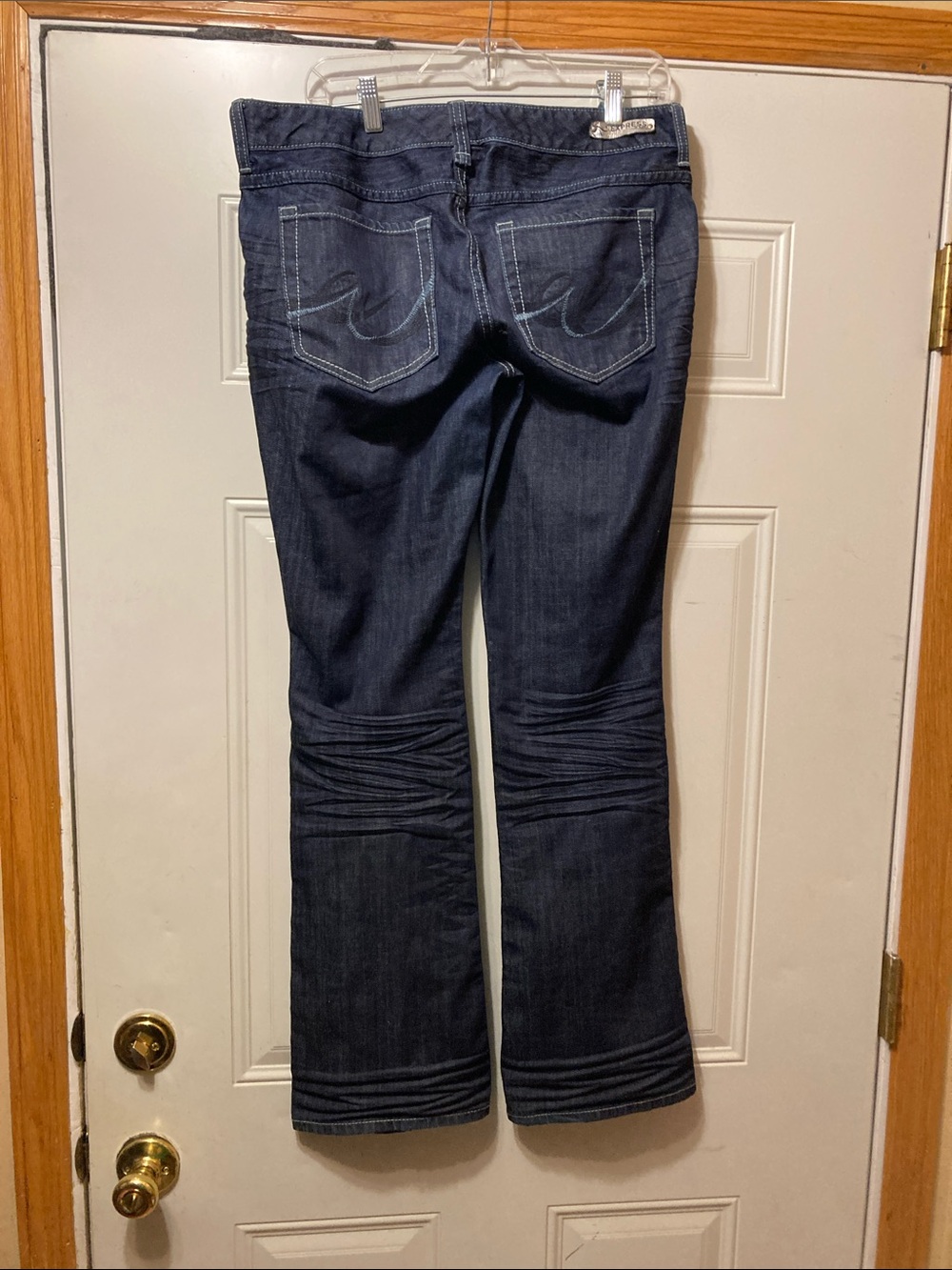 Women’s‎ Dark Blue Stretch Bootcut Jeans